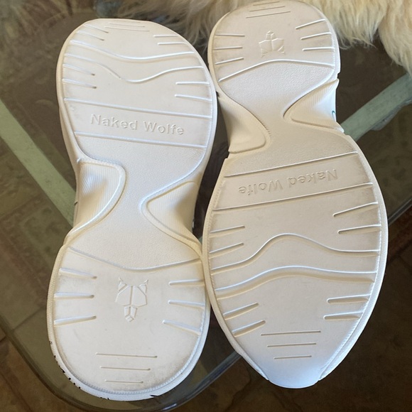 ❤️ NAKED WOLFE (NW)  BRAND NEW LEATHER CHUNKY PLATFORM LIMITED EDITION SNEAKER - Picture 6 of 7